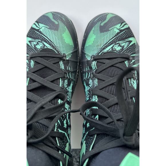 Nike Hyperdunk 2015 |Basketball High Top| Black Green Glow |Size 14 | 749567-030 main image 4